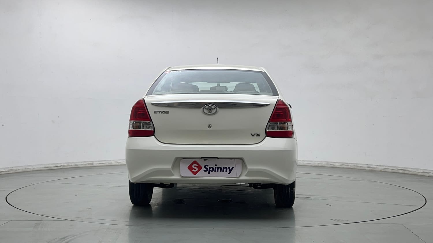Used 2016 Toyota Etios VX Petrol Manual exterior BACK VIEW
