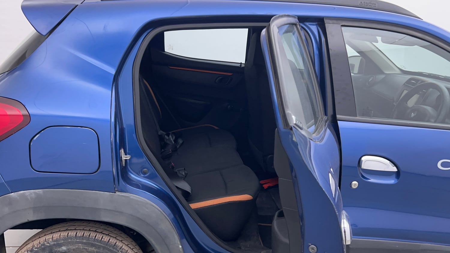 Used 2017 Renault Kwid CLIMBER 1.0 Petrol Manual interior RIGHT SIDE REAR DOOR CABIN VIEW