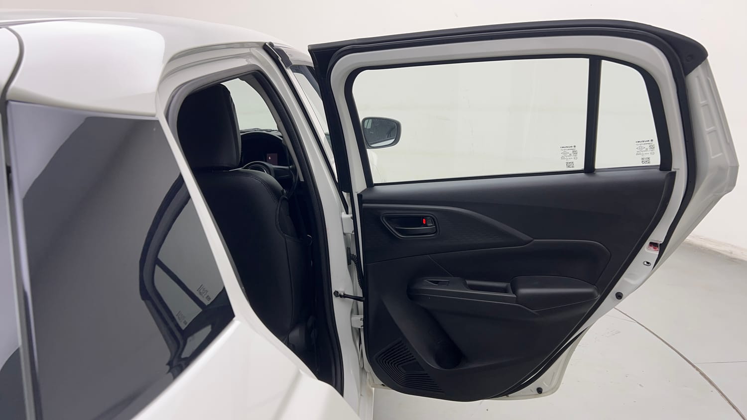 Used 2026 Maruti Suzuki Swift LXi Petrol Manual interior RIGHT REAR DOOR OPEN VIEW