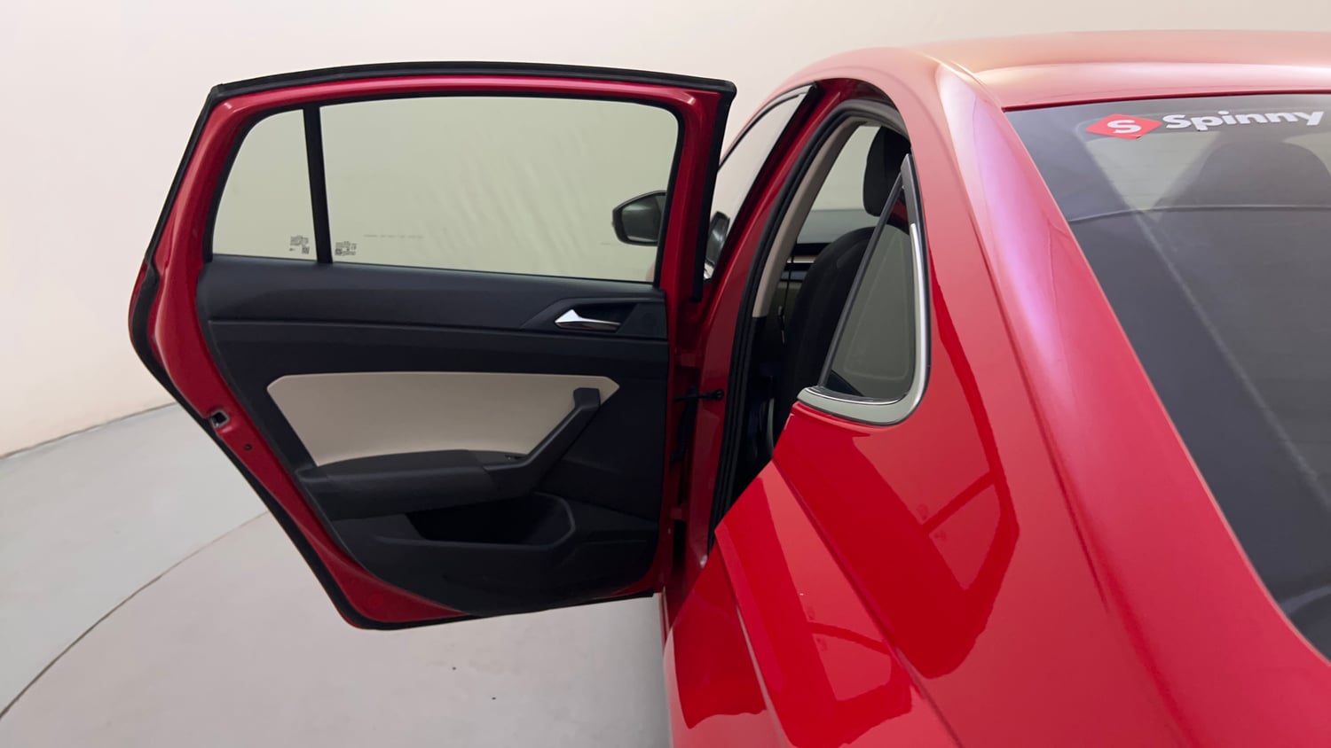 Used 2025 Skoda Slavia Prestige 1.0L TSI MT Petrol Manual interior LEFT REAR DOOR OPEN VIEW
