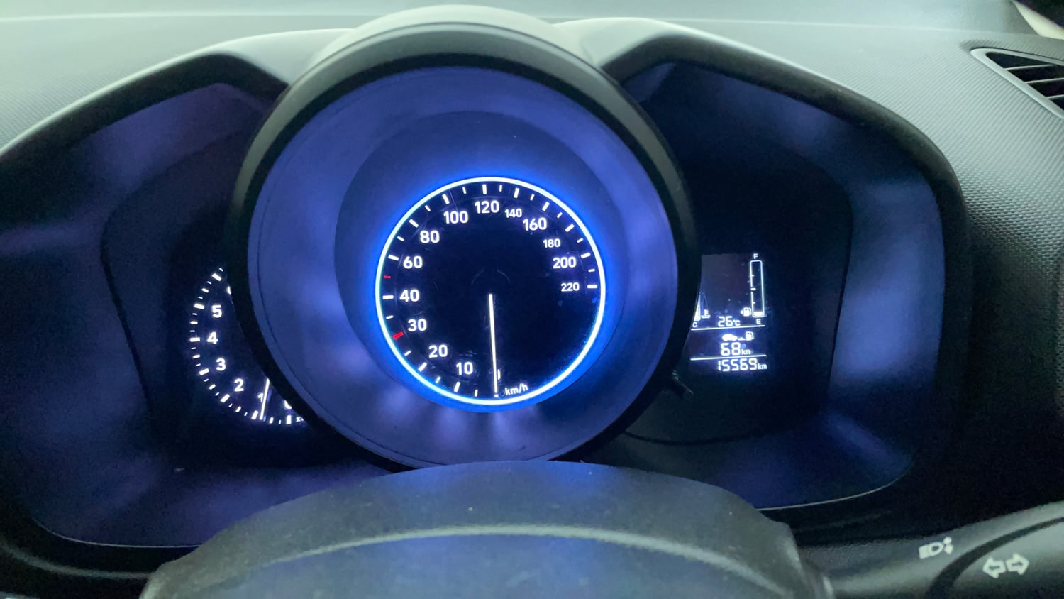 Used 2021 Hyundai Venue S Plus 1.2 Petrol Petrol Manual interior CLUSTERMETER VIEW