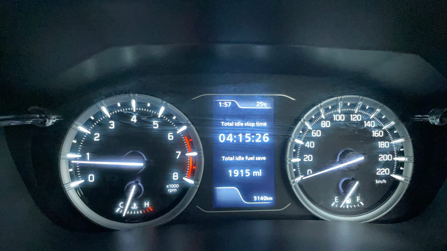 Used 2026 Maruti Suzuki Grand Vitara Delta Smart Hybrid Petrol Manual interior CLUSTERMETER VIEW