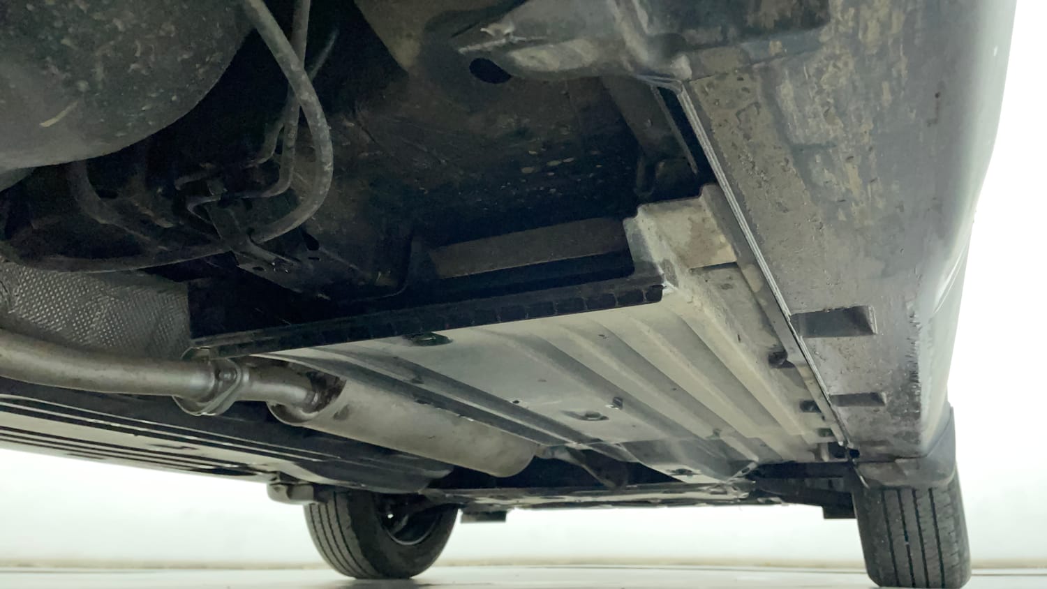 Used 2026 Maruti Suzuki Grand Vitara Delta Smart Hybrid Petrol Manual extra REAR RIGHT UNDERBODY VIEW