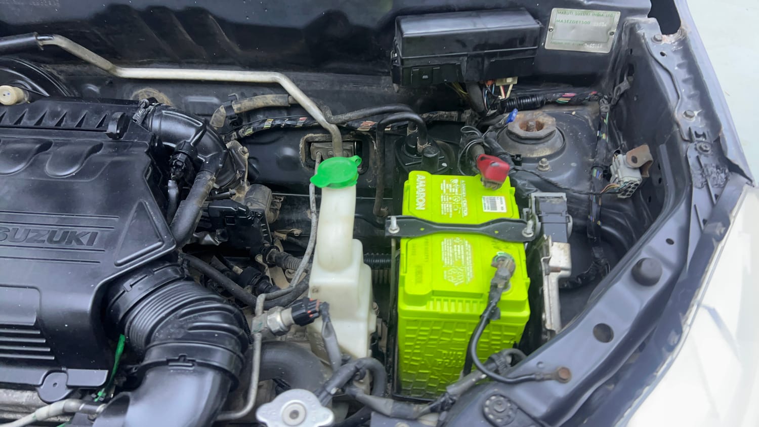 Used 2015 Maruti Suzuki Alto K10 VXi Petrol Manual engine ENGINE LEFT SIDE VIEW