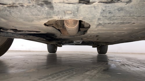Used 2021 Mahindra XUV 300 W8 (O) 1.2 Petrol Petrol Manual extra FRONT LEFT UNDERBODY VIEW