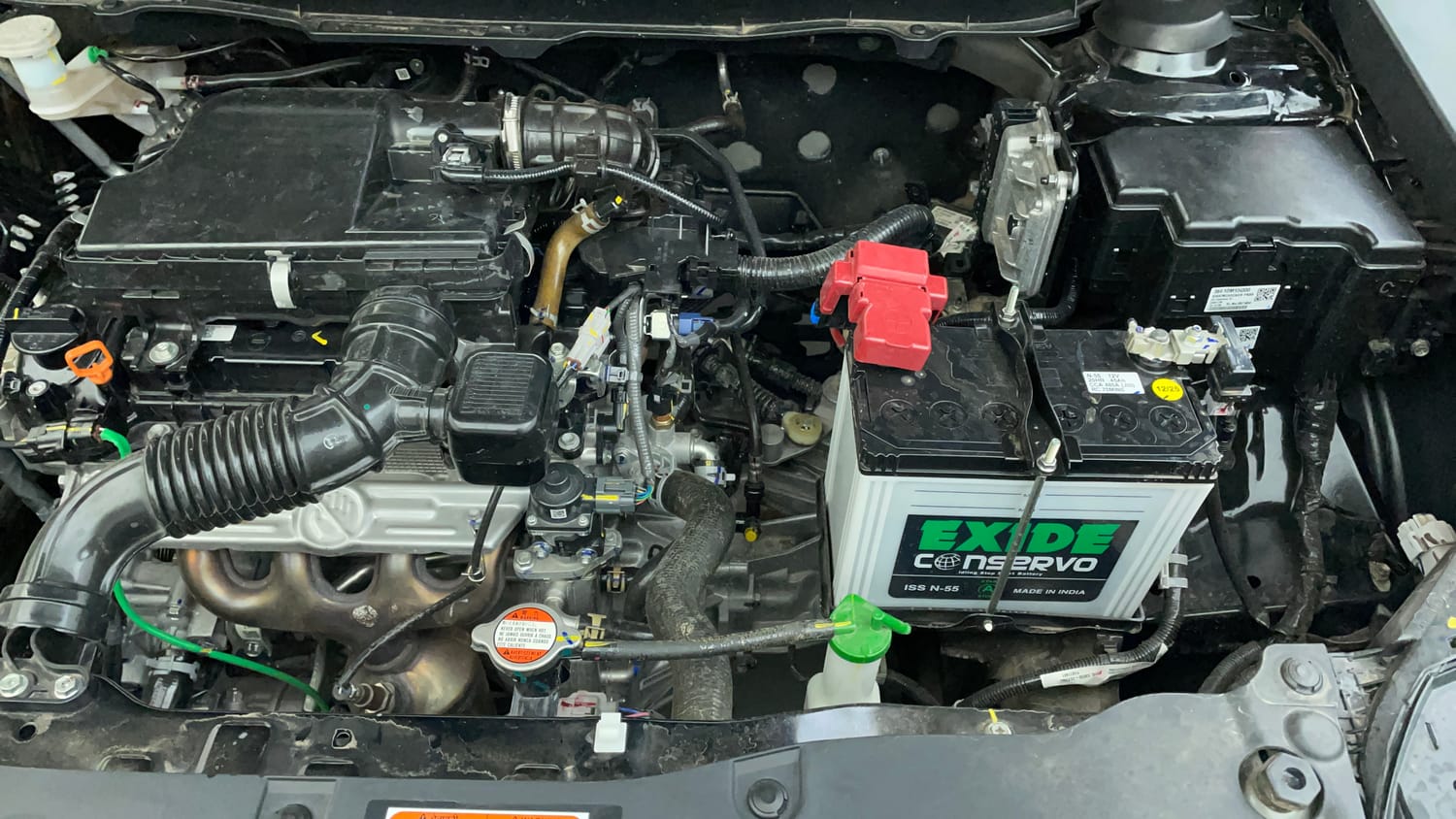Used 2026 Maruti Suzuki Grand Vitara Delta Smart Hybrid Petrol Manual engine ENGINE LEFT SIDE VIEW