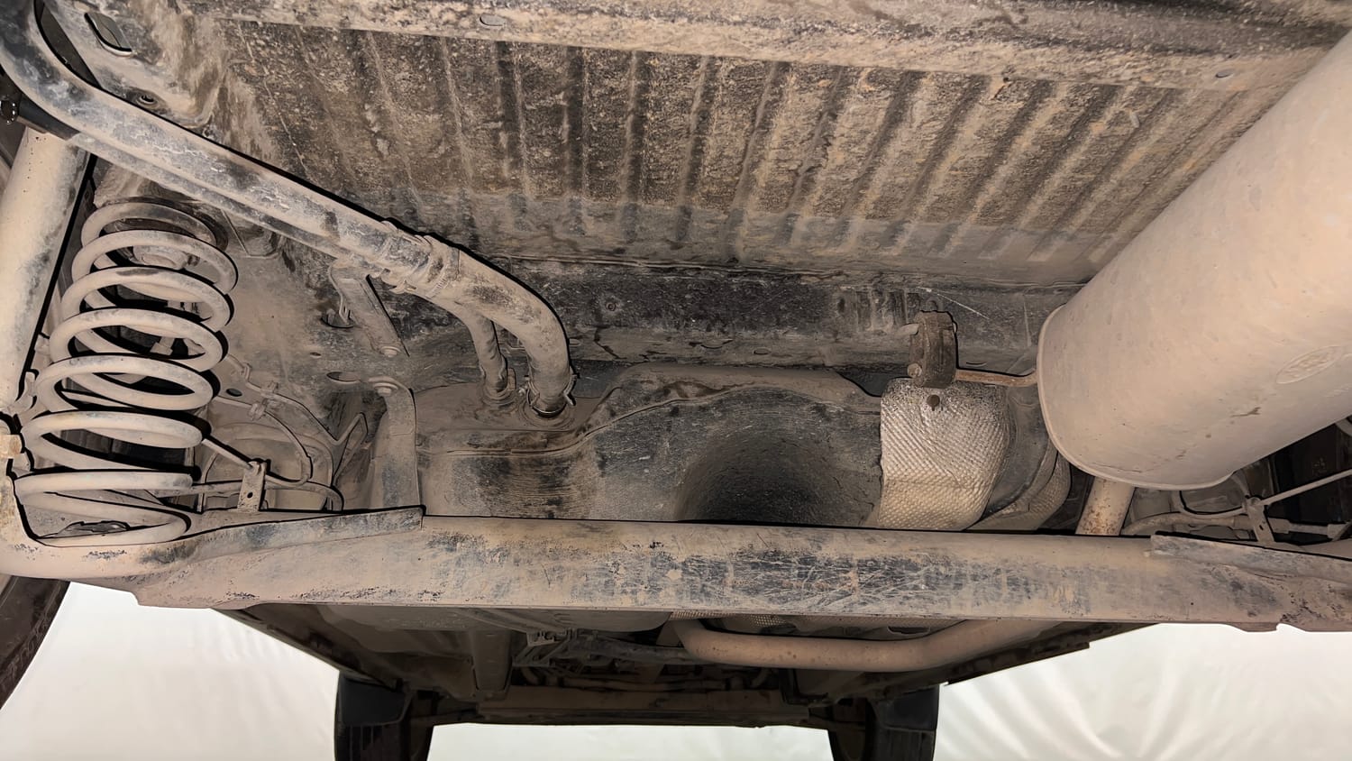 Used 2016 Ford EcoSport Titanium+ 1.5L TDCi Diesel Manual extra REAR UNDERBODY VIEW (TAKEN FROM REAR)
