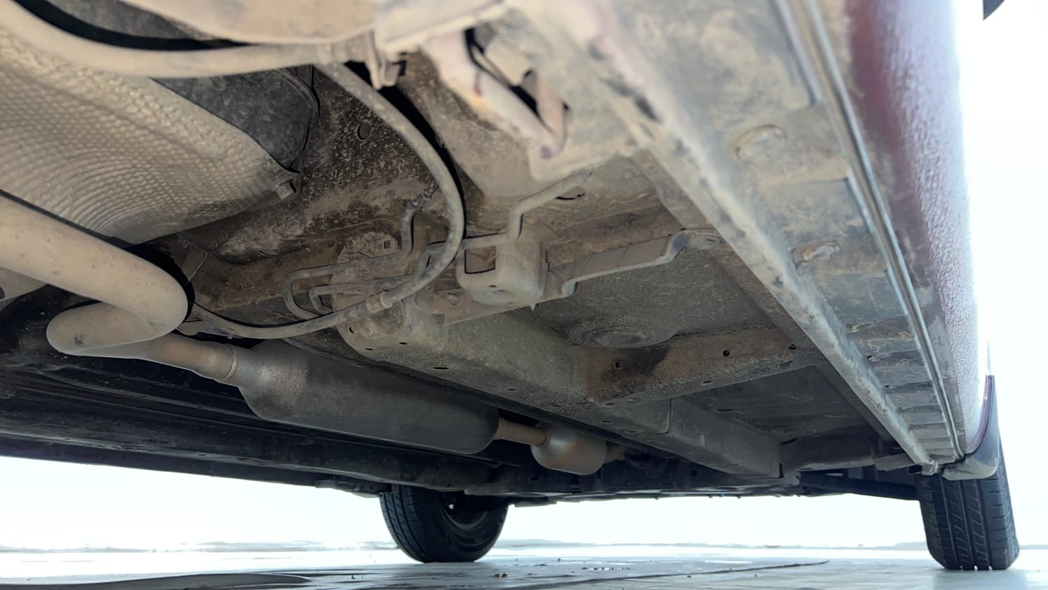 Used 2015 Maruti Suzuki Swift Dzire VXI Petrol Manual extra REAR RIGHT UNDERBODY VIEW