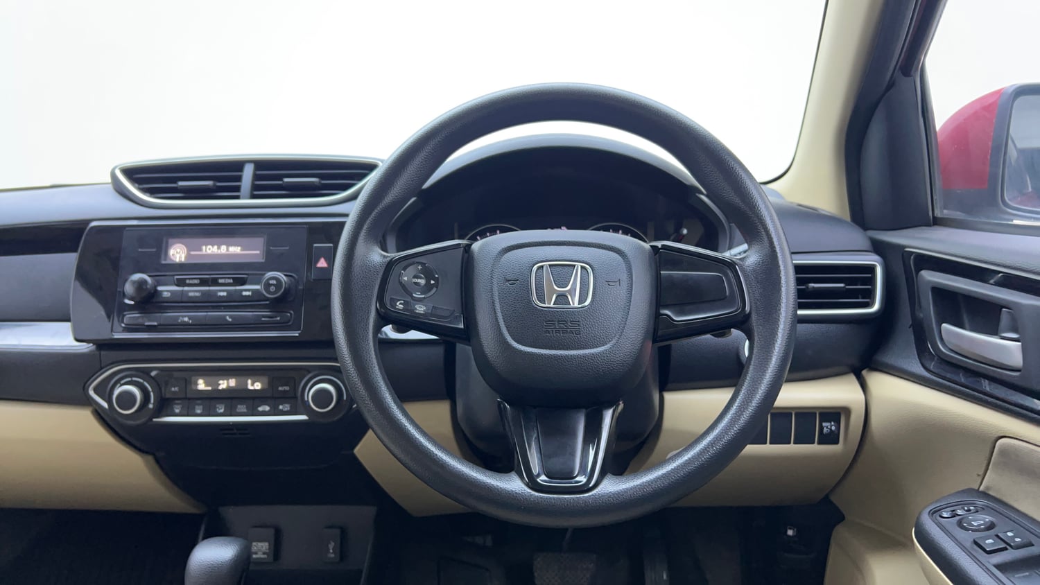 Used 2019 Honda Amaze 1.2 V CVT Petrol Petrol Automatic interior STEERING VIEW