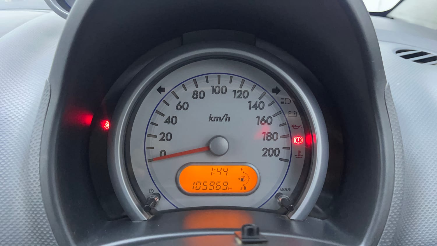 Used 2015 Maruti Suzuki Ritz Vxi BS-IV Petrol Manual interior CLUSTERMETER VIEW