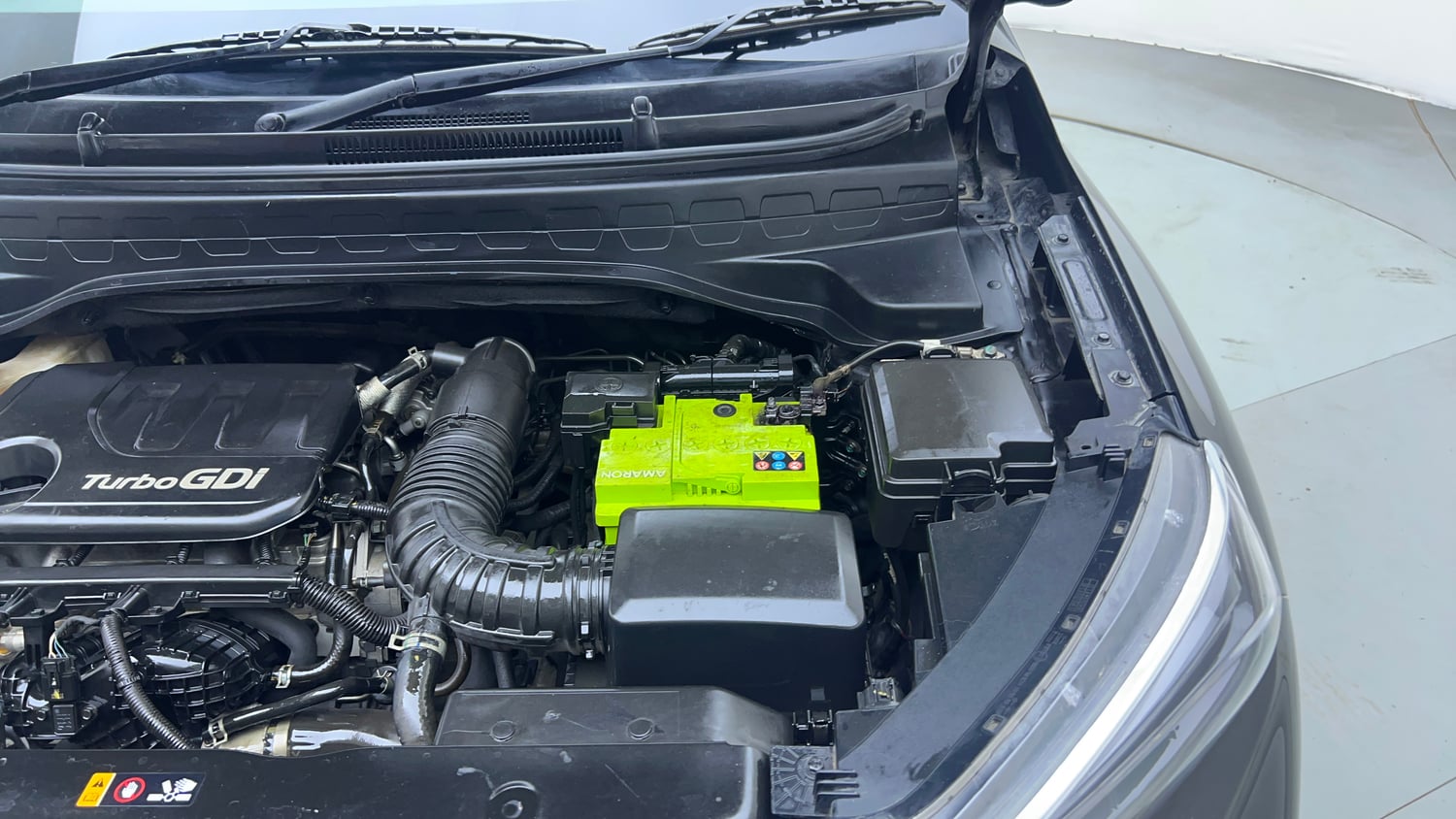 Used 2020 Kia Sonet GTX Plus 1.0 DCT Petrol Automatic engine ENGINE LEFT SIDE VIEW