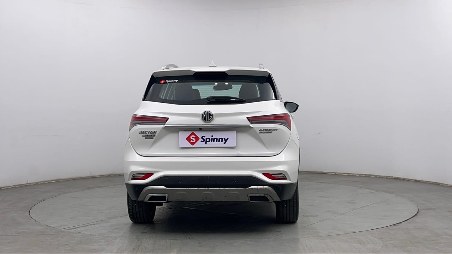 Used 2023 MG Motors Hector Plus Sharp 2.0 Diesel Turbo MT 6-STR Diesel Manual exterior BACK VIEW
