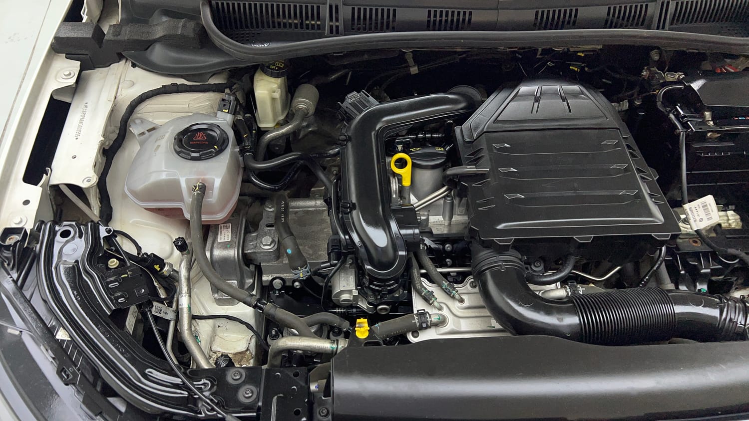 Used 2022 Skoda Slavia Style 1.0L TSI AT Petrol Automatic engine ENGINE RIGHT SIDE VIEW