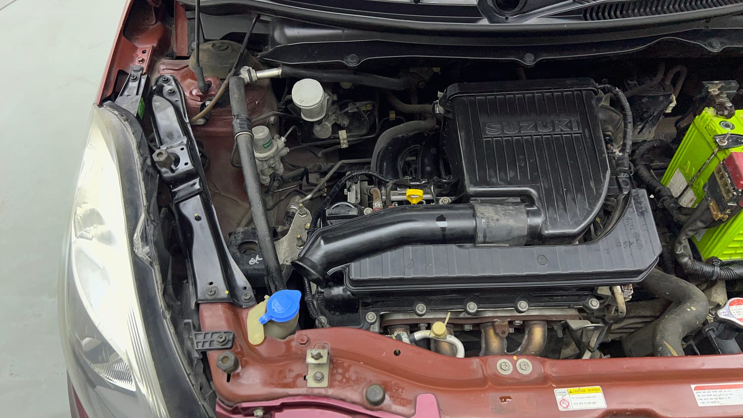Used 2015 Maruti Suzuki Swift Dzire VXI Petrol Manual engine ENGINE RIGHT SIDE VIEW