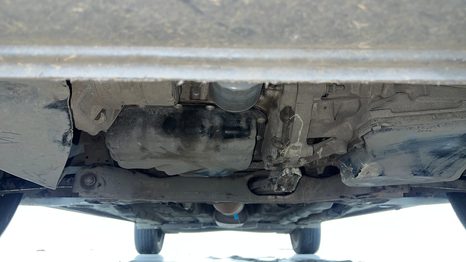 Used 2022 Skoda Slavia Style 1.0L TSI AT Petrol Automatic extra FRONT LEFT UNDERBODY VIEW