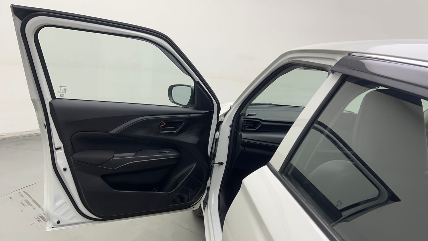 Used 2026 Maruti Suzuki Swift LXi Petrol Manual interior LEFT FRONT DOOR OPEN VIEW