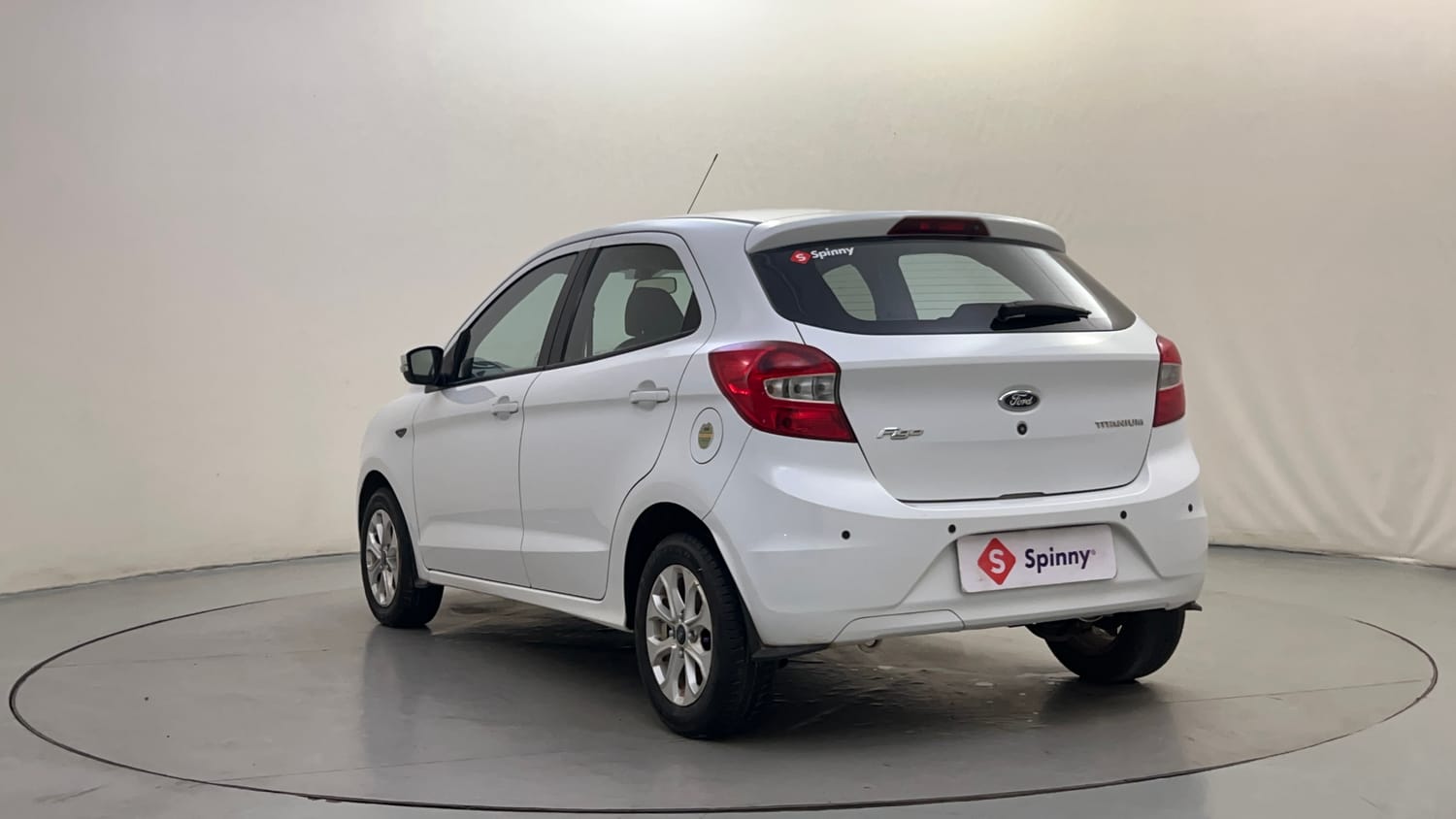 Used 2017 Ford Figo Titanium 1.5 Ti-VCT AT Petrol Automatic exterior LEFT REAR CORNER VIEW