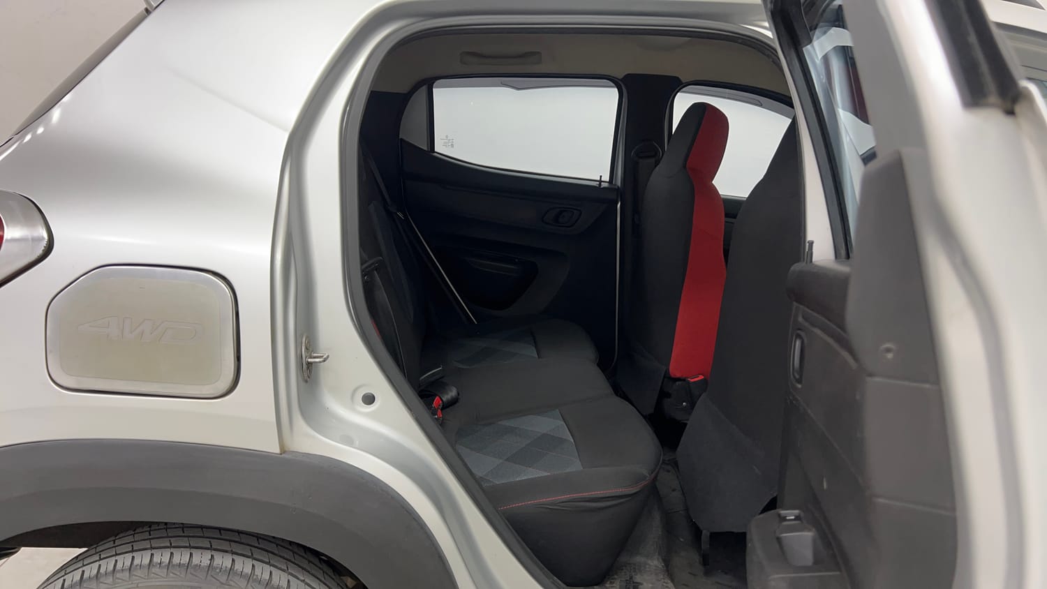 Used 2023 Renault Kwid RXT 1.0 Petrol Manual interior RIGHT SIDE REAR DOOR CABIN VIEW