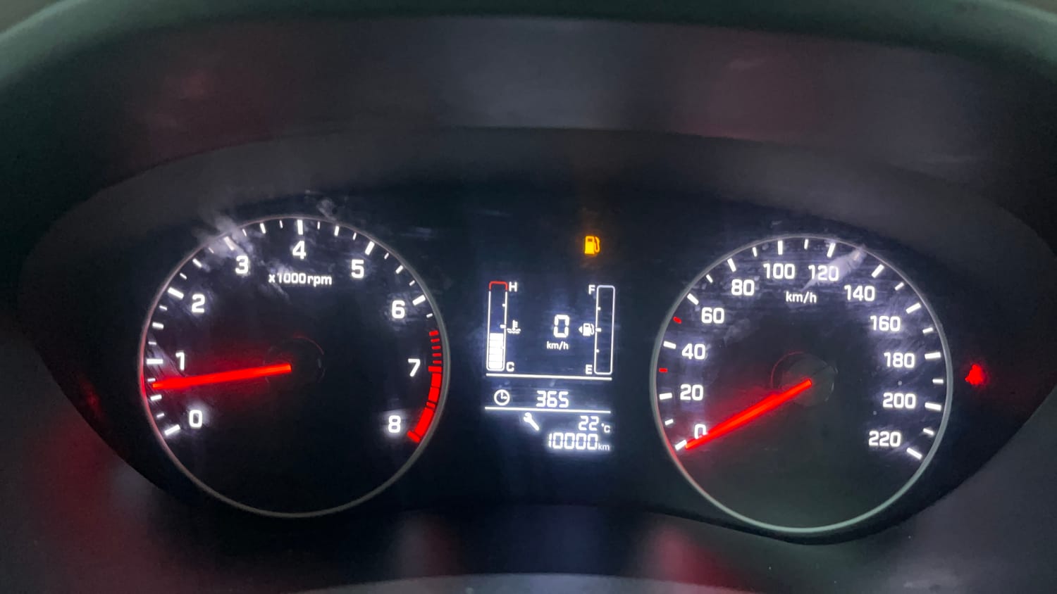 Used 2019 Hyundai Elite i20 Sportz Plus 1.2 Petrol Manual interior CLUSTERMETER VIEW