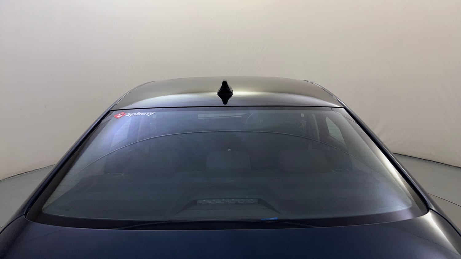 Used 2024 Volkswagen Virtus Comfortline 1.0 TSI MT Petrol Manual exterior BACK WINDSHIELD VIEW
