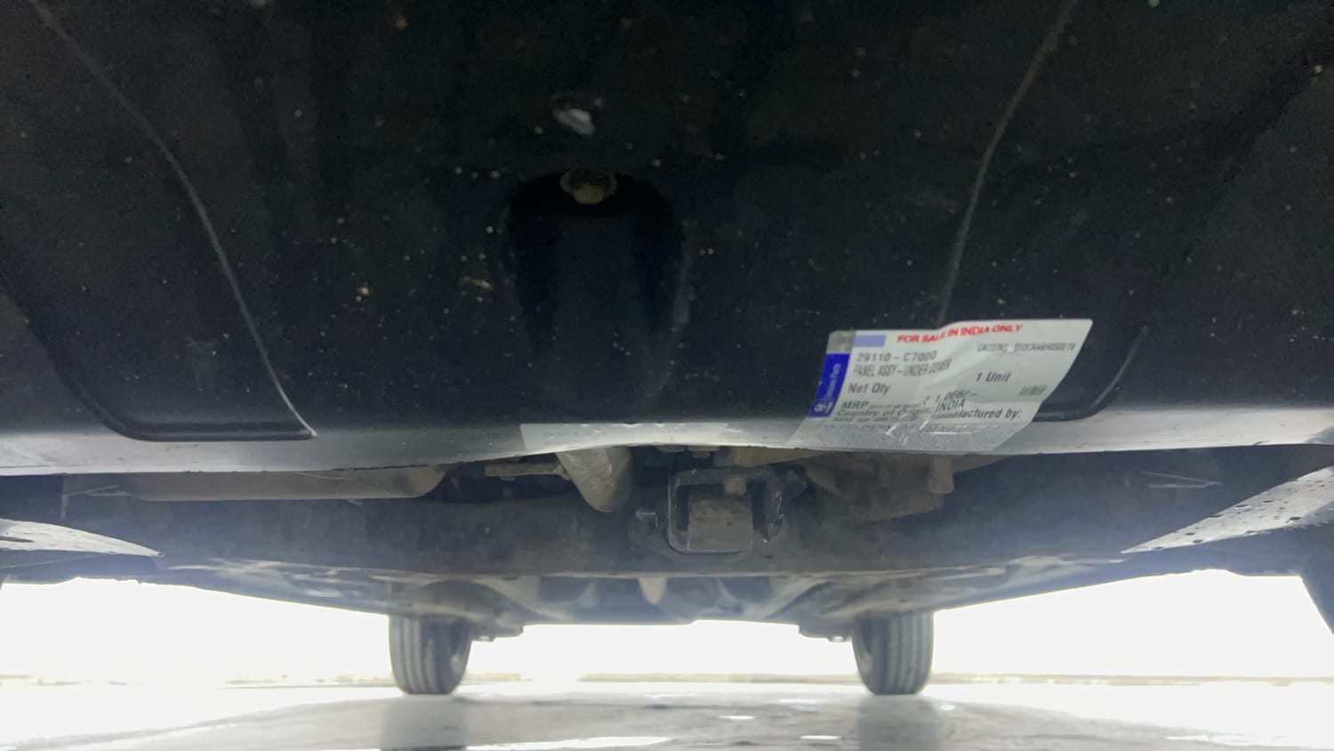 Used 2016 Hyundai Elite i20 Sportz 1.4 CRDI Diesel Manual extra FRONT LEFT UNDERBODY VIEW