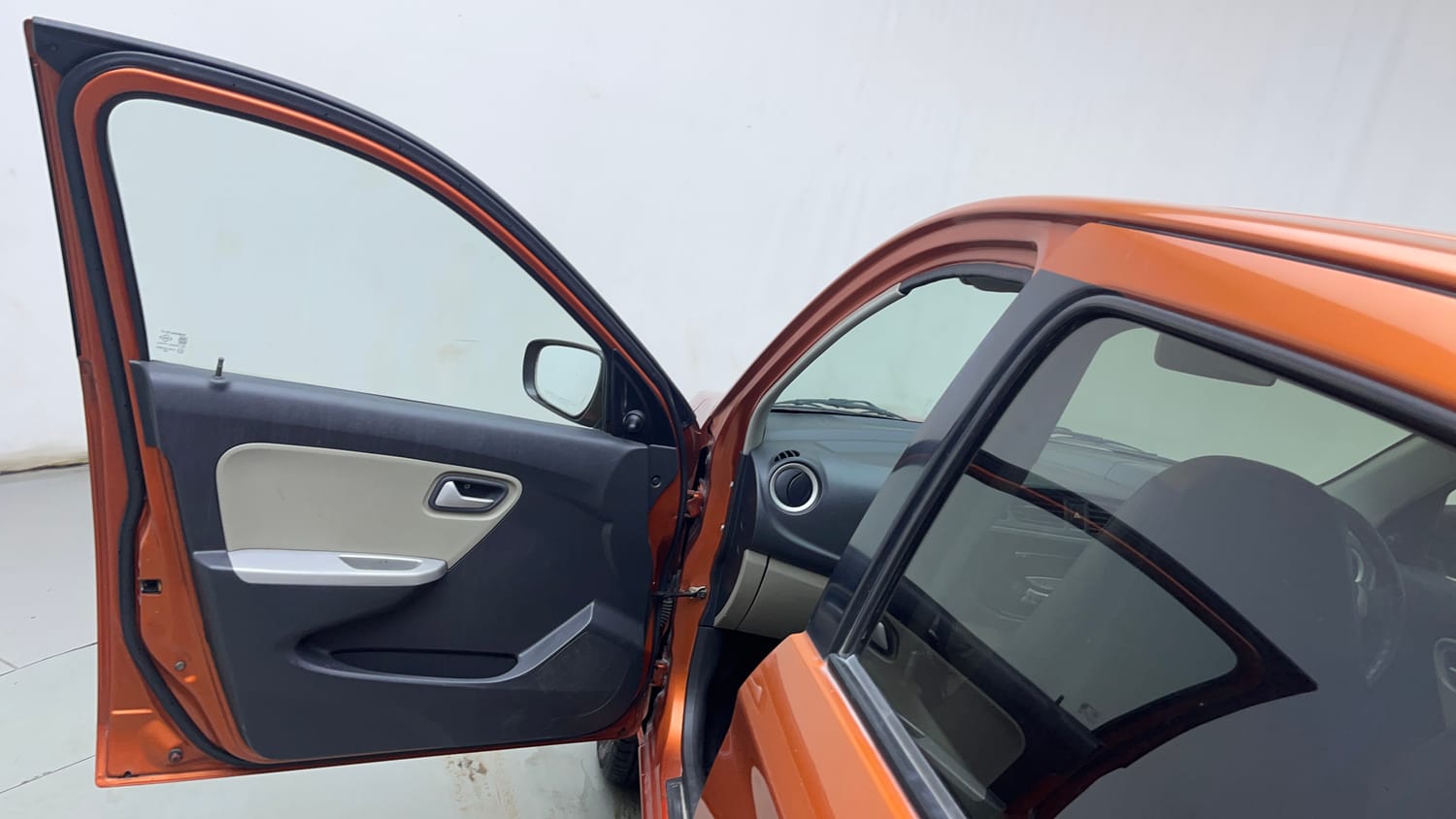 Used 2015 Maruti Suzuki Alto K10 VXi AMT Petrol Automatic interior LEFT FRONT DOOR OPEN VIEW