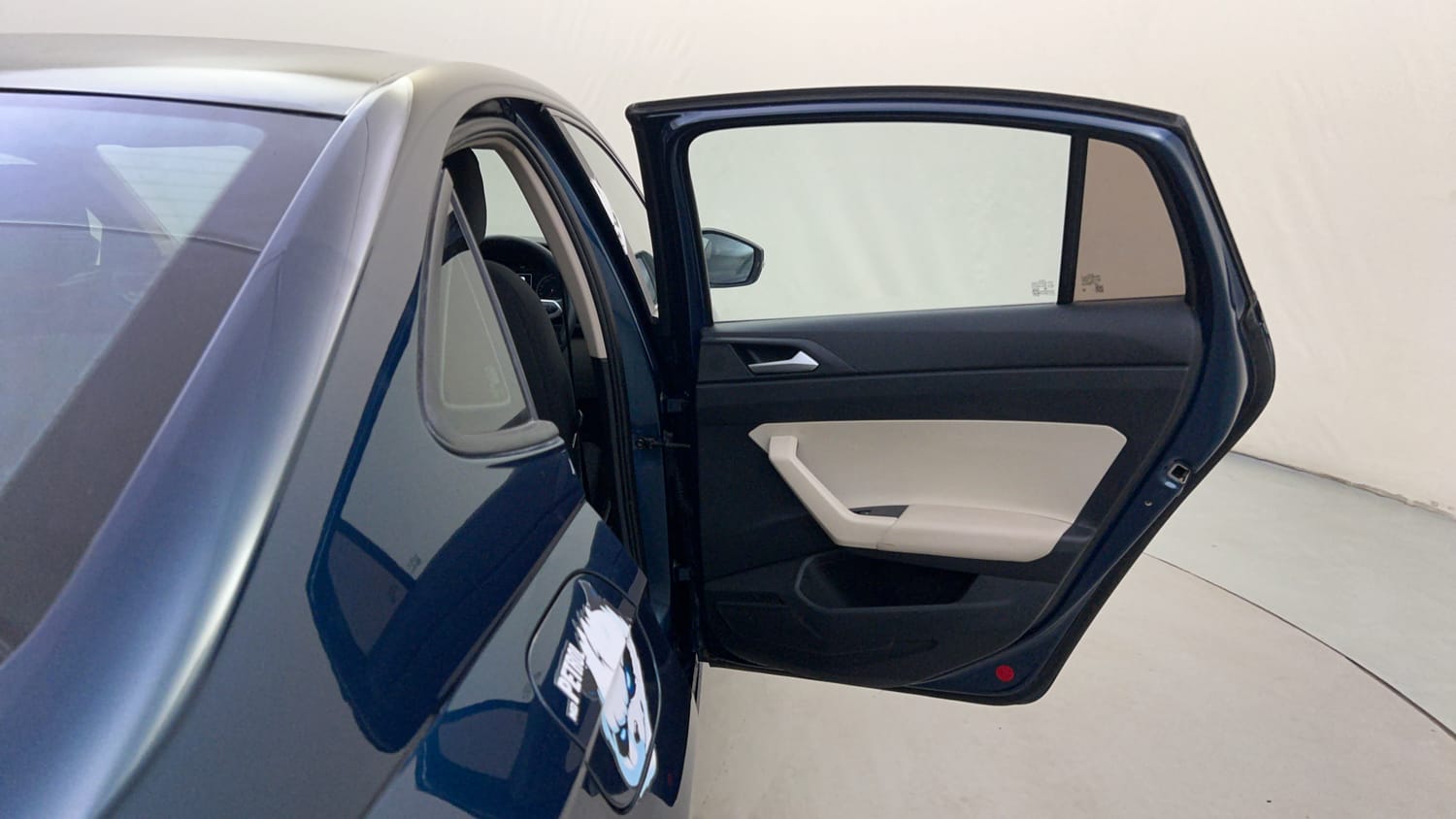 Used 2024 Volkswagen Virtus Comfortline 1.0 TSI MT Petrol Manual interior RIGHT REAR DOOR OPEN VIEW