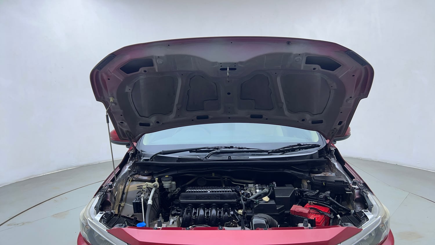 Used 2019 Honda Amaze 1.2 V CVT Petrol Petrol Automatic engine ENGINE & BONNET OPEN FRONT VIEW