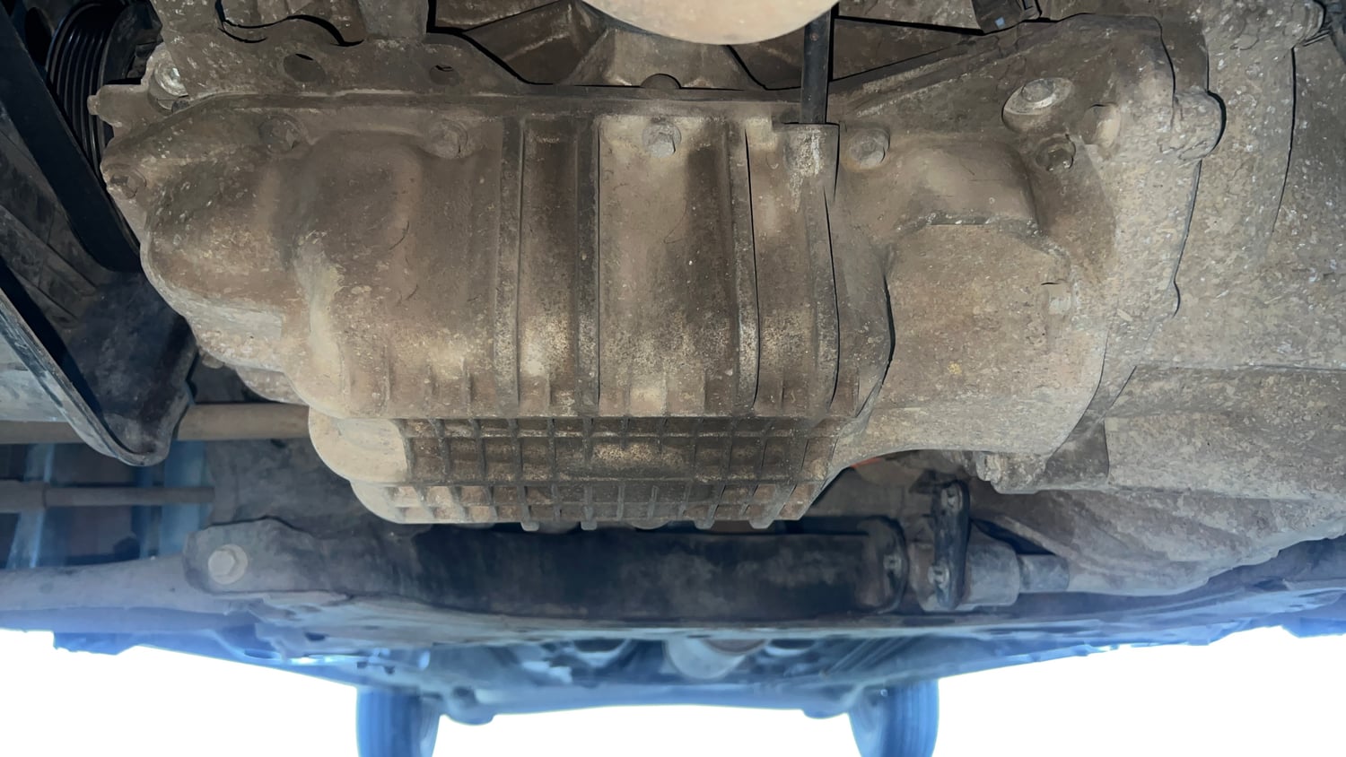 Used 2016 Ford Figo Titanium 1.2 Ti-VCT Petrol Manual extra FRONT LEFT UNDERBODY VIEW
