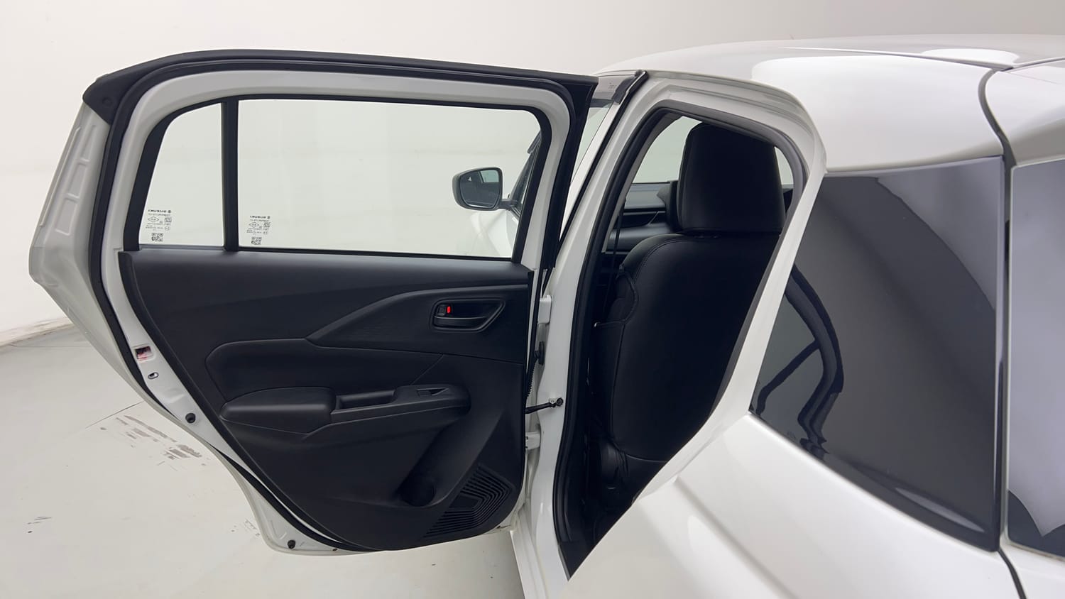 Used 2026 Maruti Suzuki Swift LXi Petrol Manual interior LEFT REAR DOOR OPEN VIEW