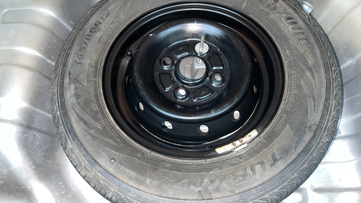Used 2017 Maruti Suzuki Alto 800 LXi Petrol Manual tyres SPARE TYRE VIEW