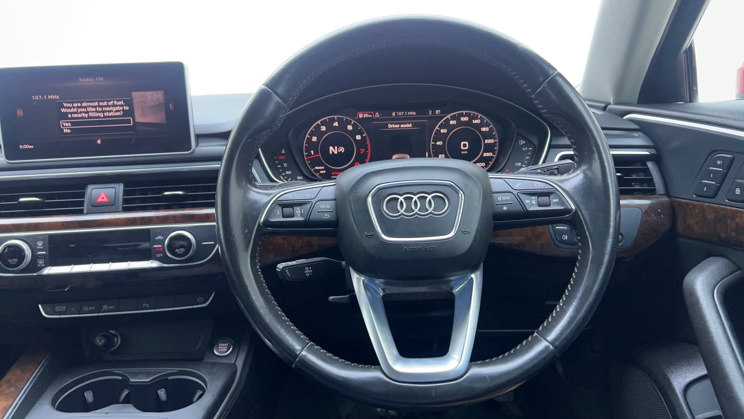 Used 2017 Audi A4 30 TFSI Technology Pack Petrol Automatic interior STEERING VIEW