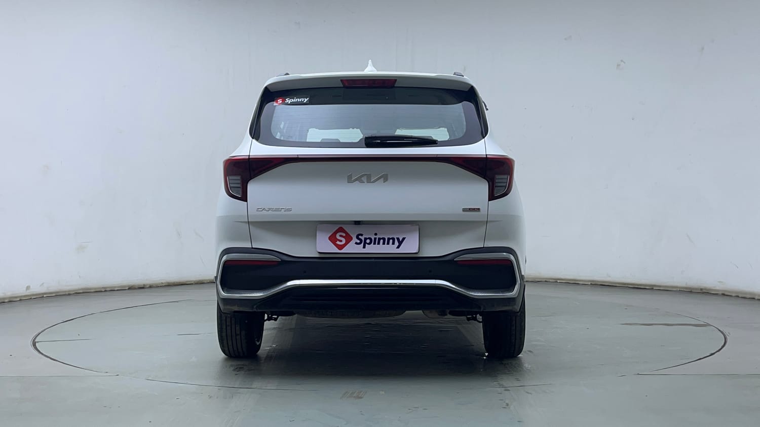 Used 2022 Kia Carens Luxury 1.4 Petrol 7 STR Petrol Manual exterior BACK VIEW