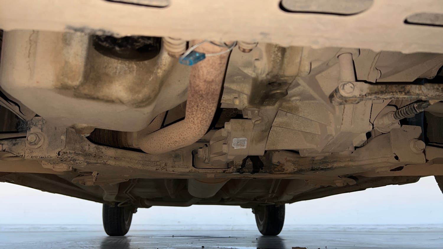 Used 2020 Maruti Suzuki S-Presso VXi Petrol Manual extra FRONT LEFT UNDERBODY VIEW