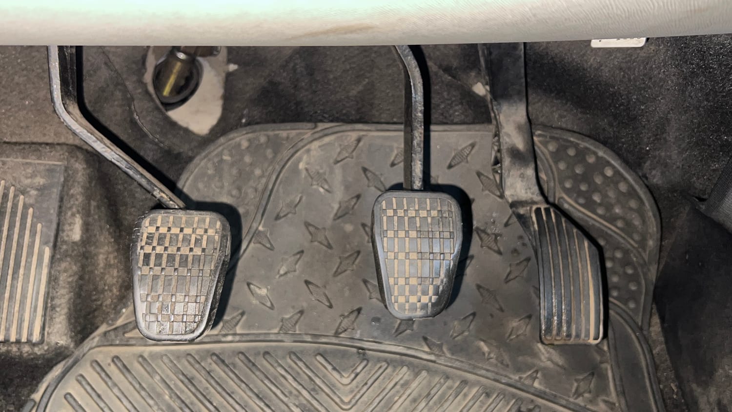 Used 2021 Tata Nexon XZ Plus Petrol Manual interior PEDALS VIEW