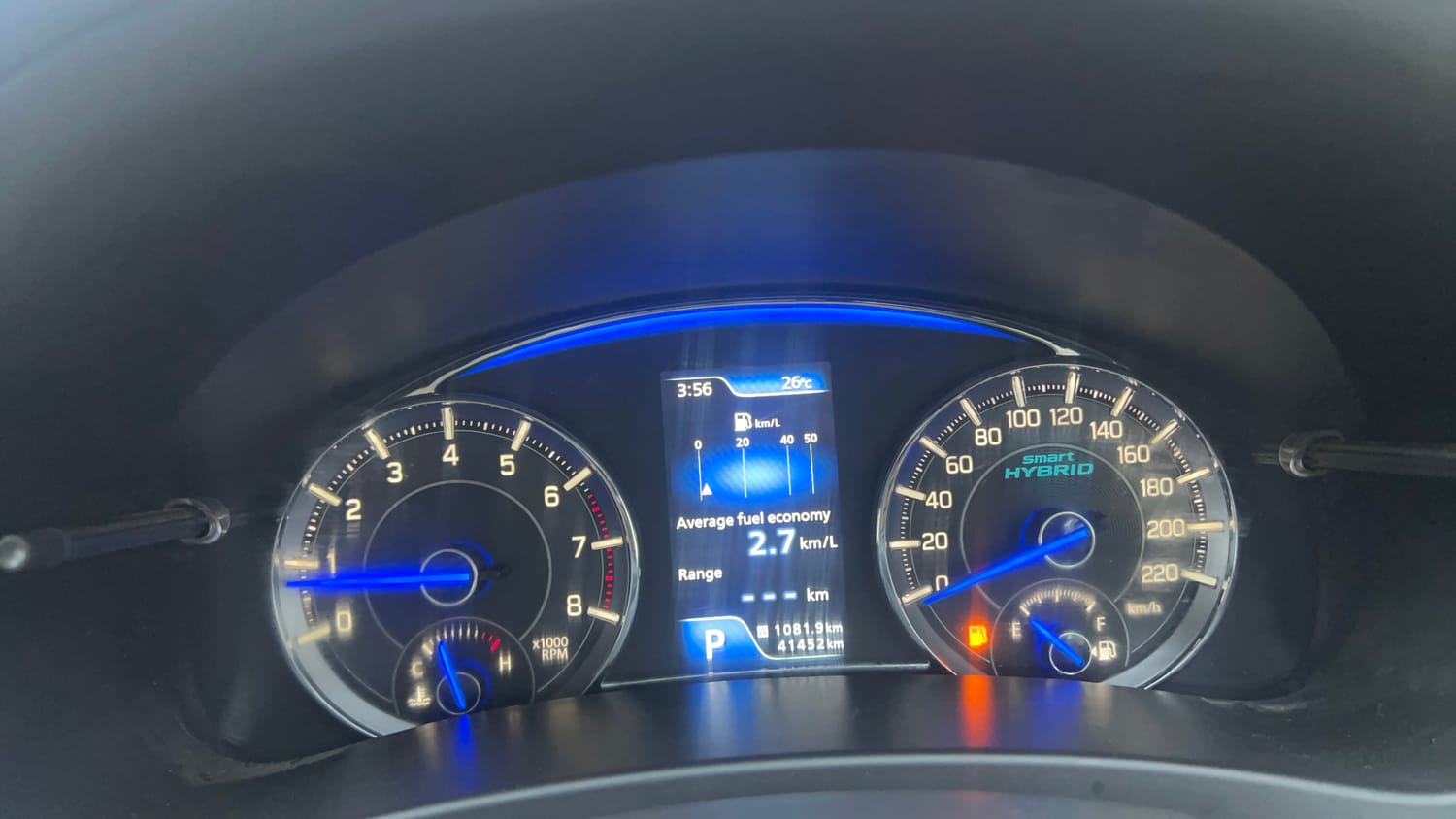 Used 2022 Maruti Suzuki Ciaz Zeta 1.5 AT Petrol Automatic interior CLUSTERMETER VIEW