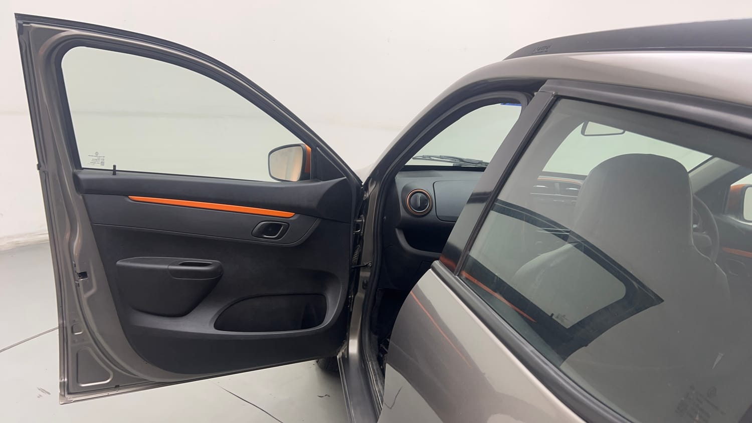 Used 2017 Renault Kwid CLIMBER 1.0 AMT Petrol Automatic interior LEFT FRONT DOOR OPEN VIEW