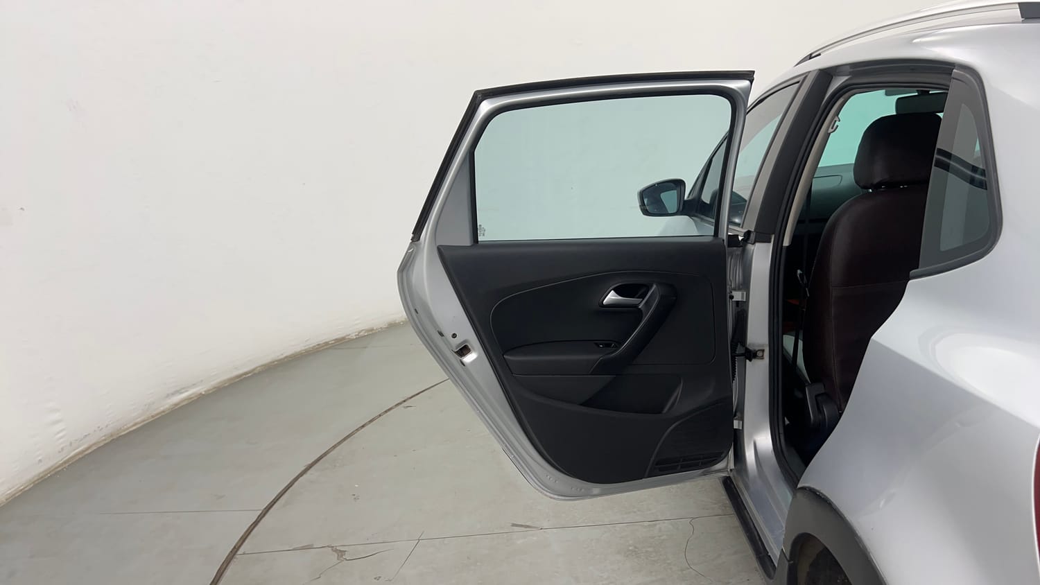 Used 2015 Volkswagen Polo Highline1.2L (P) Petrol Manual interior LEFT REAR DOOR OPEN VIEW