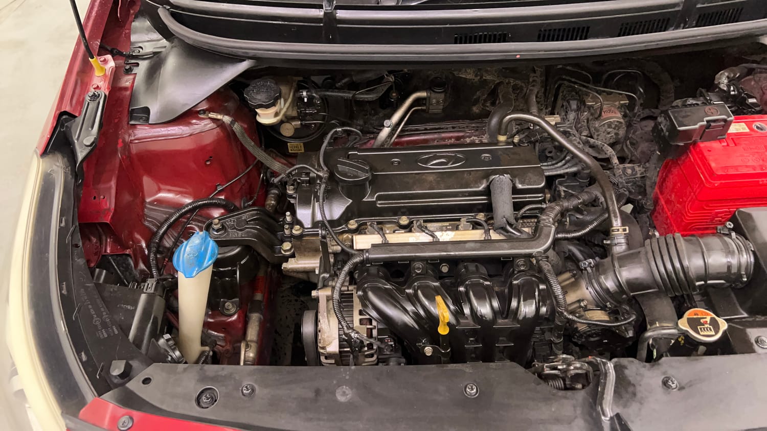 Used 2017 Hyundai i20 Active 1.2 SX Petrol Manual engine ENGINE RIGHT SIDE VIEW