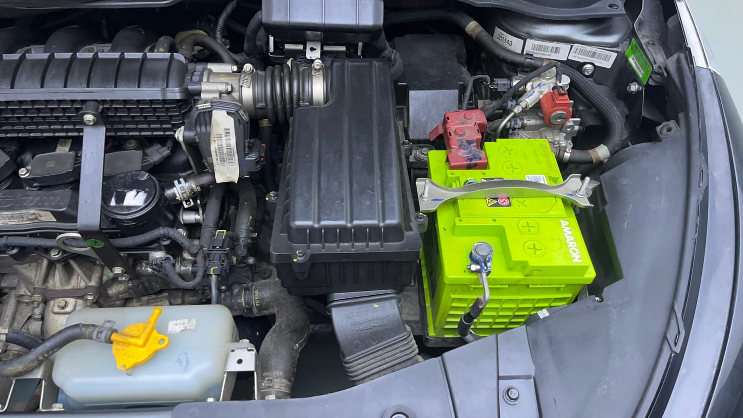 Used 2024 Tata Altroz XZ Plus (S) iCNG Cng Manual engine ENGINE LEFT SIDE VIEW