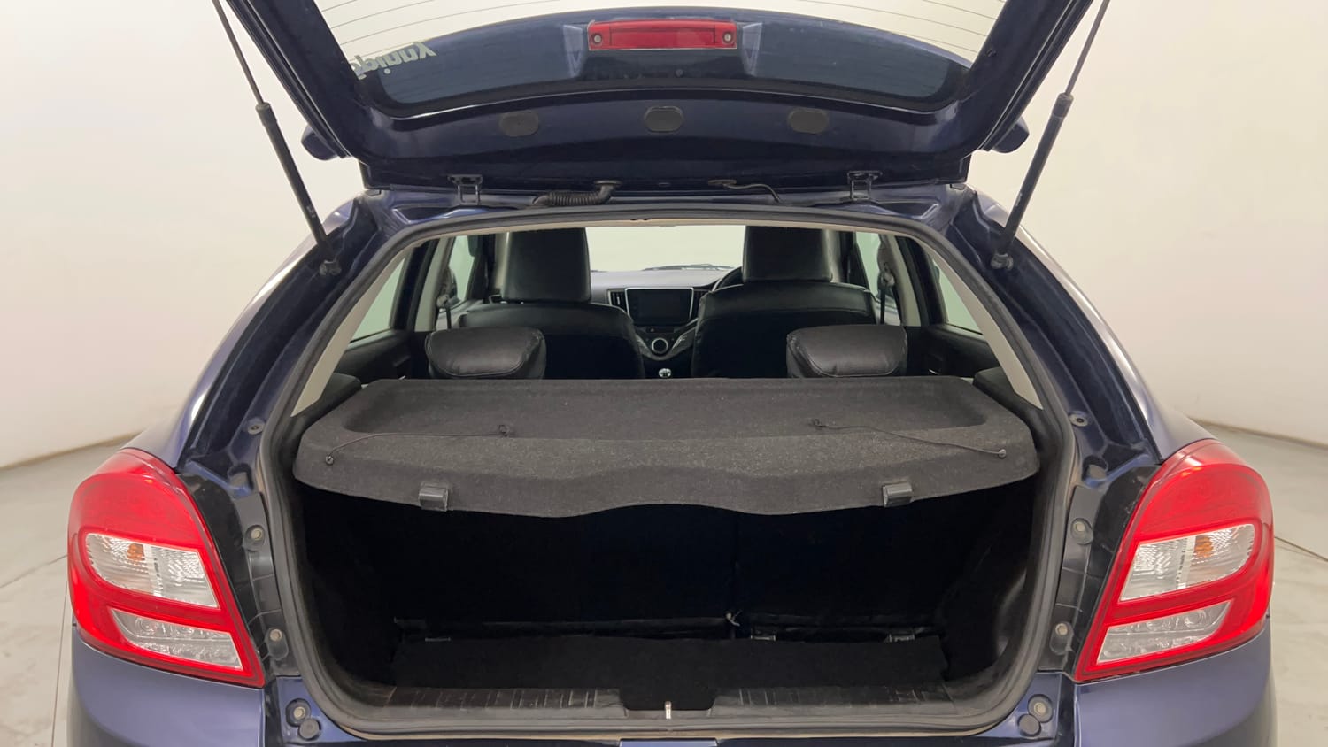 Used 2019 Toyota Glanza V Petrol Manual interior DICKY INSIDE VIEW