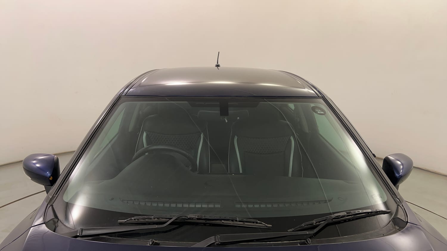Used 2019 Toyota Glanza V Petrol Manual exterior FRONT WINDSHIELD VIEW