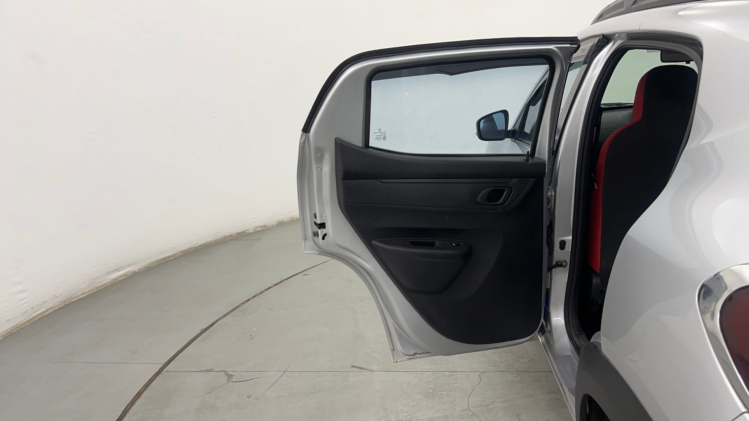 Used 2023 Renault Kwid RXT 1.0 Petrol Manual interior LEFT REAR DOOR OPEN VIEW