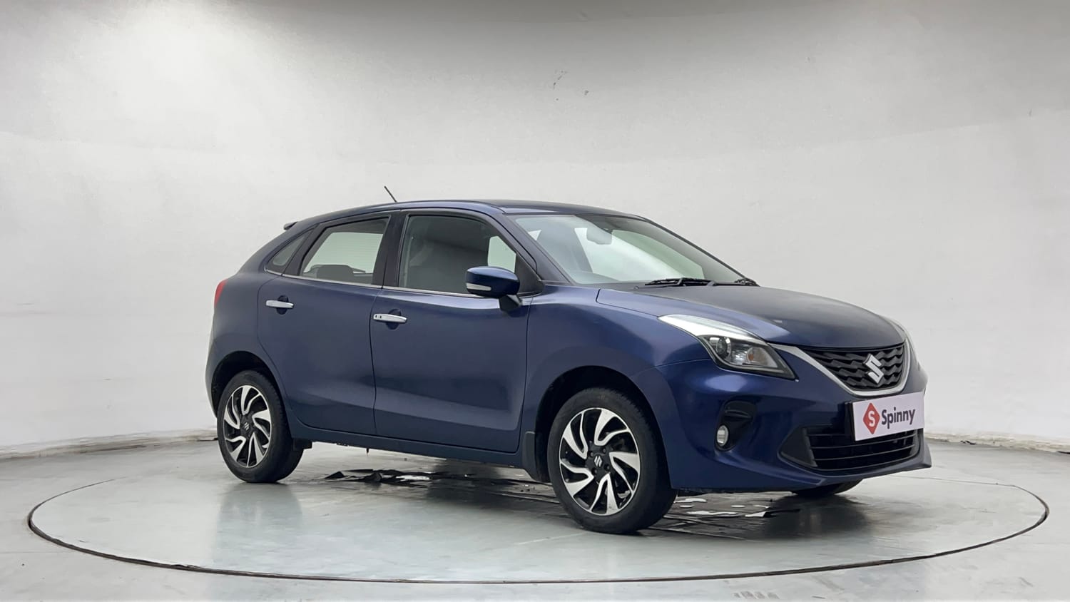 Used 2019 Maruti Suzuki Baleno Zeta Petrol Manual exterior RIGHT FRONT CORNER VIEW