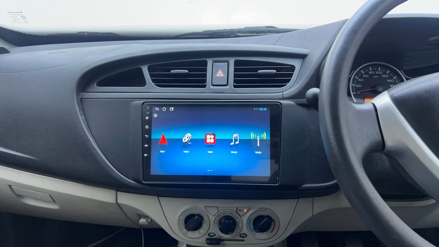 Used 2022 Maruti Suzuki Alto 800 LXi (O) CNG Cng Manual interior MUSIC SYSTEM & AC CONTROL VIEW