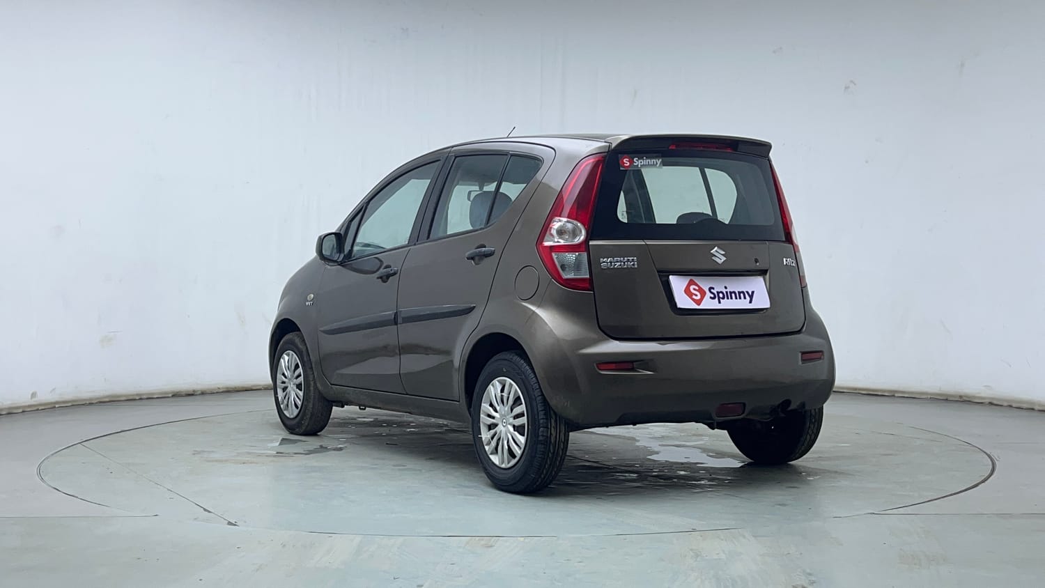 Used 2015 Maruti Suzuki Ritz Vxi BS-IV Petrol Manual exterior LEFT REAR CORNER VIEW