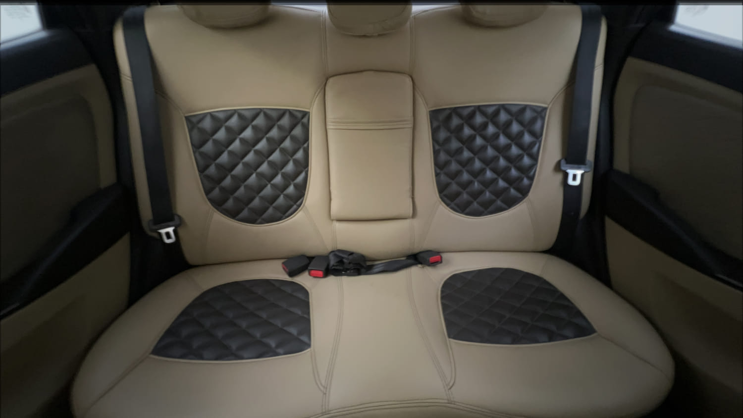 Used 2013 Hyundai Verna Fluidic 1.6 VTVT SX Petrol Manual interior REAR SEAT CONDITION VIEW