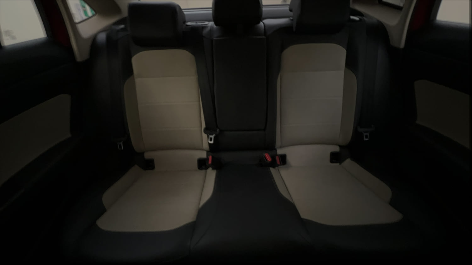 Used 2025 Skoda Slavia Prestige 1.0L TSI MT Petrol Manual interior REAR SEAT CONDITION VIEW