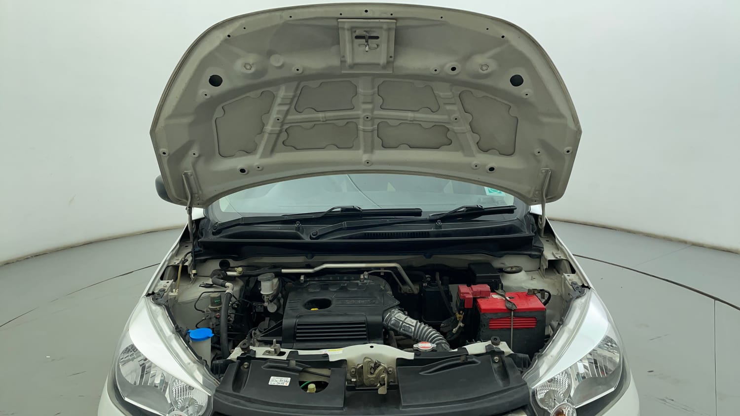 Used 2017 Maruti Suzuki Celerio VXi Petrol Manual engine ENGINE & BONNET OPEN FRONT VIEW
