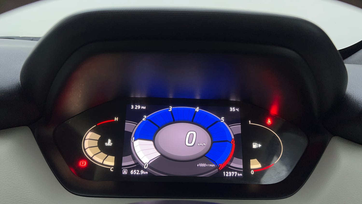 Used 2024 Nissan Magnite XV Petrol Manual interior CLUSTERMETER VIEW